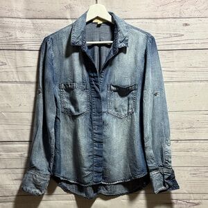 Cloth & Stone soft denim top